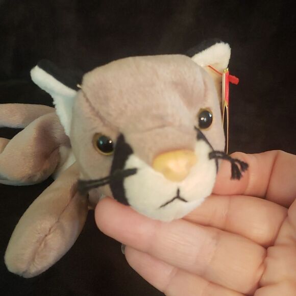 Vintage 1998 TY Beanie Baby CANYON the Cougar - Picture 3 of 9